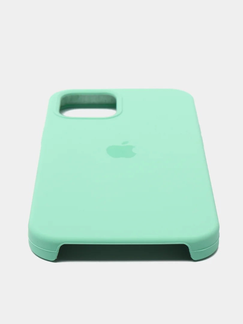 Лесной зеленый чехол Silicone Case для iPhone 12/12 Pro