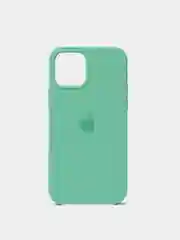 Лесной зеленый чехол Silicone Case для iPhone 12/12 Pro