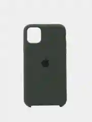 Зеленый чехол Silicone Case для iPhone 11, силиконовый