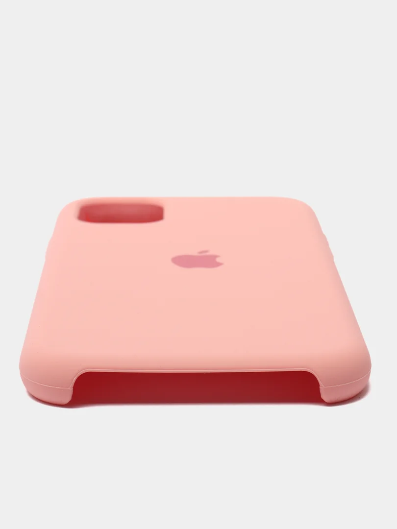 Коралловый меланж чехол Silicone Case для iPhone 11, силиконовый