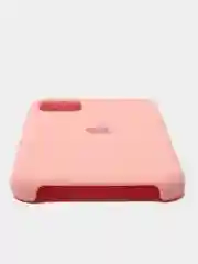 Коралловый меланж чехол Silicone Case для iPhone 11, силиконовый