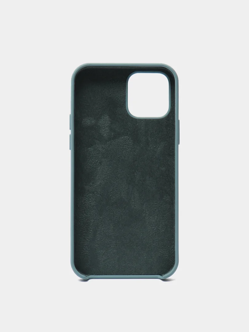 Хром чехол Silicone Case для iPhone 12/12 Pro