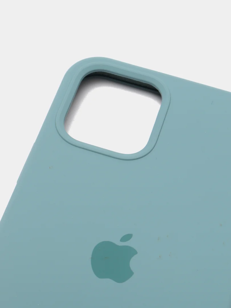 Хром чехол Silicone Case для iPhone 12/12 Pro