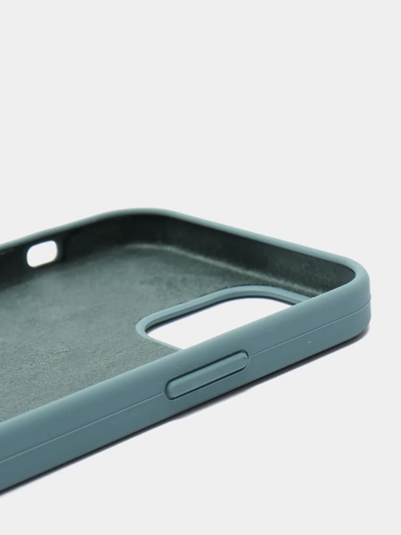 Хром чехол Silicone Case для iPhone 12/12 Pro
