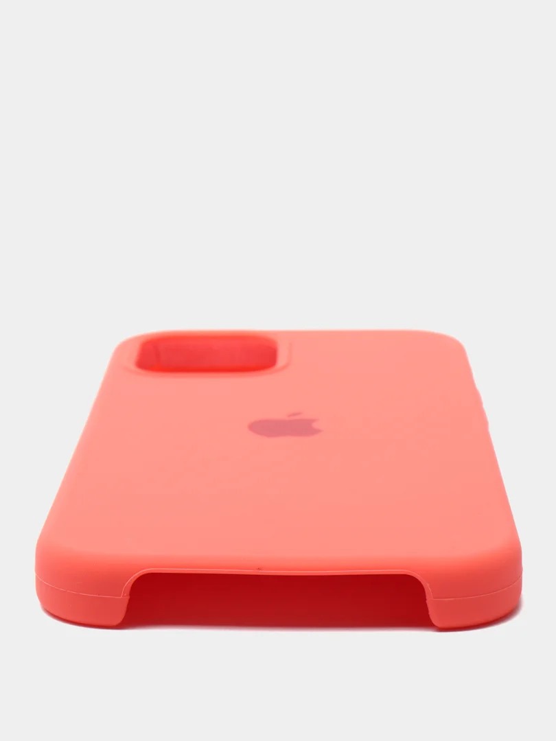 Коралловый чехол Silicone Case для iPhone 12/12 Pro