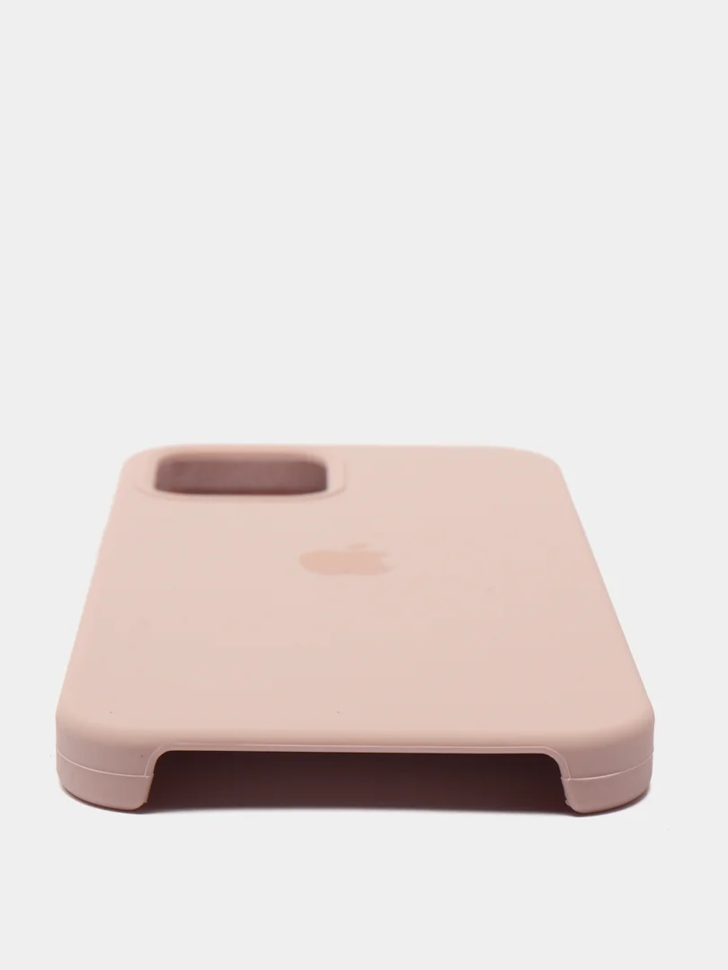 Кремовый чехол Silicone Case для iPhone 12/12 Pro