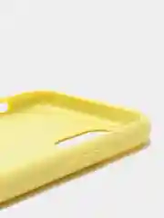 Желтый чехол Silicone Case для iPhone 11, силиконовый