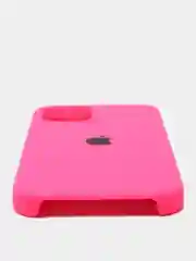 Розовый чехол Silicone Case для iPhone 12/12 Pro