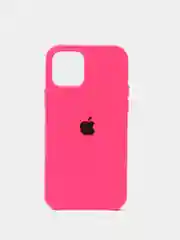 Розовый чехол Silicone Case для iPhone 12/12 Pro