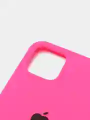 Розовый чехол Silicone Case для iPhone 12/12 Pro