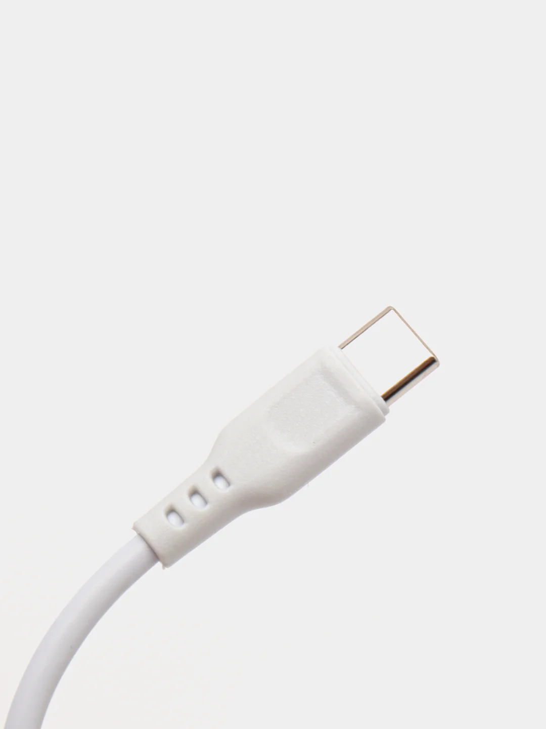 Сетевое зарядное устройство Denmen DC02 с проводом Type-C, microUSB, Lightning, 2.4 A