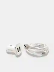Автомобильное зарядное устройство с кабелем, 2 USB, 2.4A Borofone BZ12