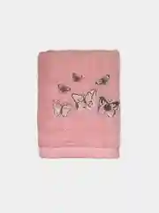 Розовый махровое полотенце, 50*90, 70*140