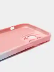 Розовый чехол для iPhone 11 / 12 / 13 Pro Max силиконовый айфон про макс