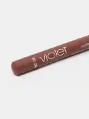 Багровый карандаш-помада Violet для губ, матовый
