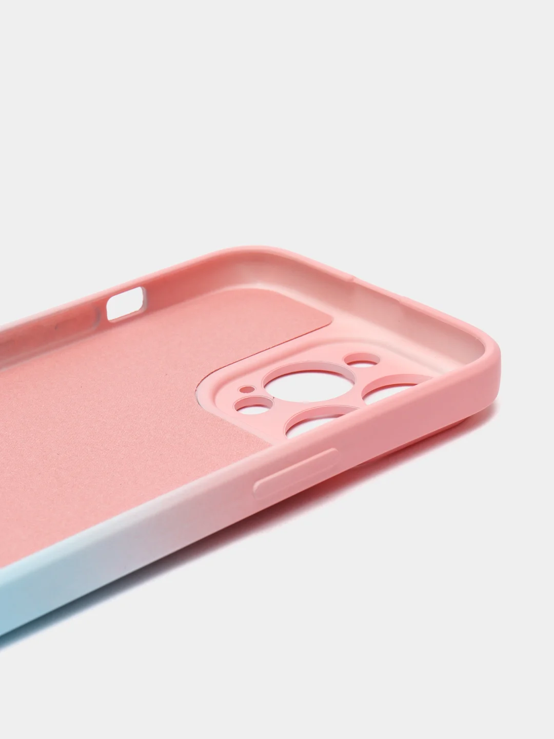 Розовый чехол для iPhone 11 / 12 / 13 Pro Max силиконовый айфон про макс
