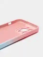 Розовый чехол для iPhone 11 / 12 / 13 Pro Max силиконовый айфон про макс