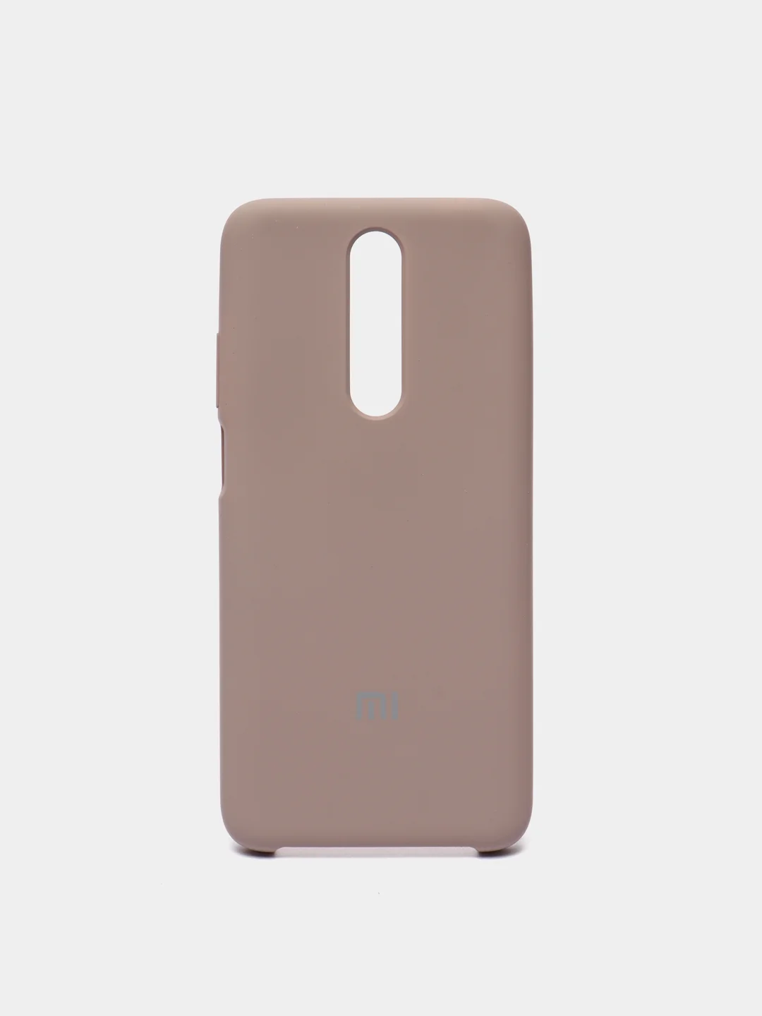 Бежевый меланж чехол силиконовый Silicone Cover Case для Xiaomi Redmi K30, Poco X2