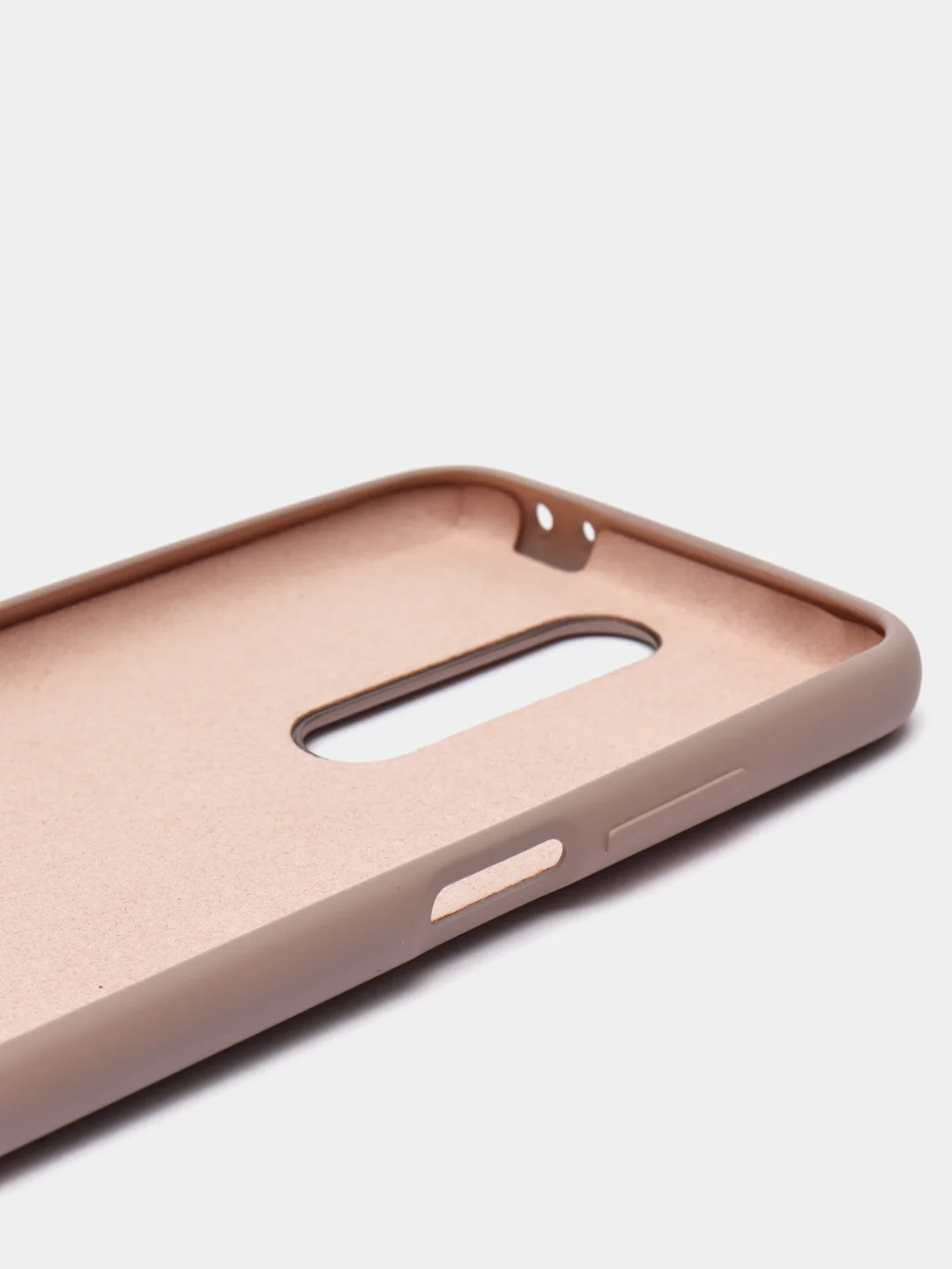 Бежевый меланж чехол силиконовый Silicone Cover Case для Xiaomi Redmi K30, Poco X2