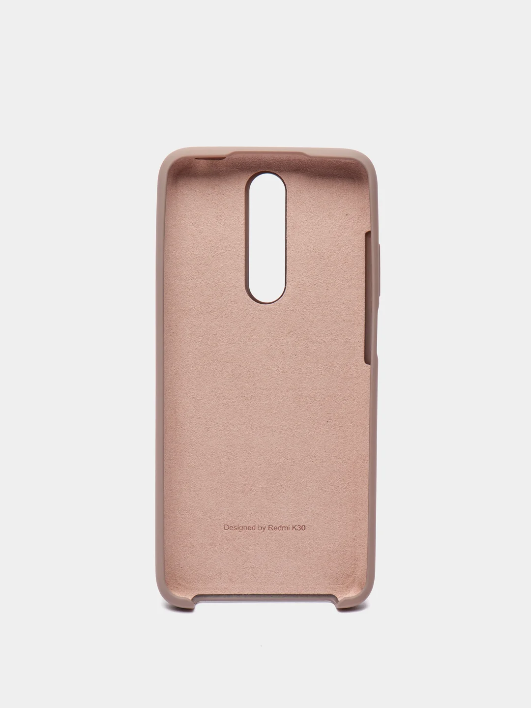 Бежевый меланж чехол силиконовый Silicone Cover Case для Xiaomi Redmi K30, Poco X2