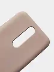Бежевый меланж чехол силиконовый Silicone Cover Case для Xiaomi Redmi K30, Poco X2