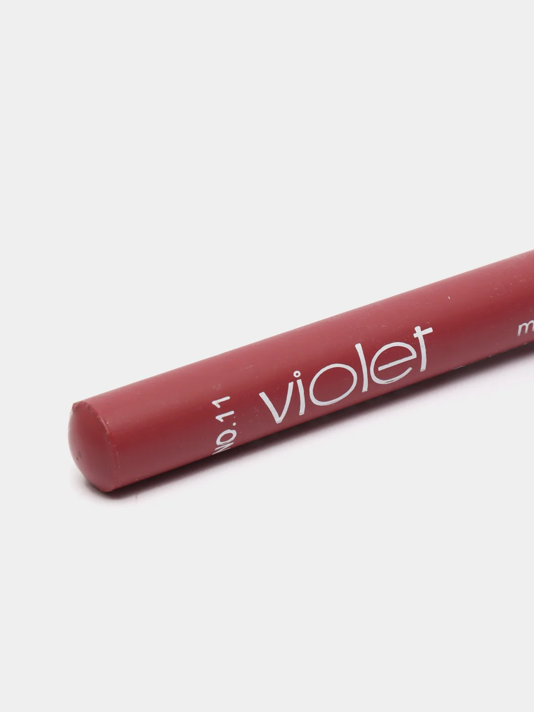 Белый карандаш-помада Violet для губ, матовый