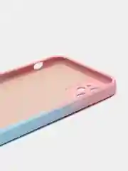 Розовый чехол для iPhone 11 / 12 / 13 Pro Max силиконовый айфон про макс
