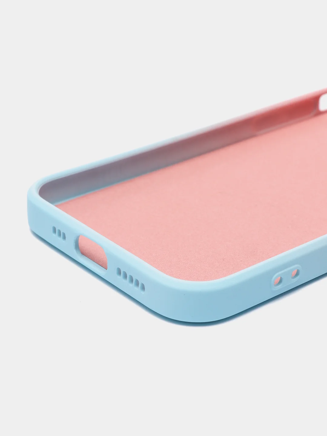 Розовый чехол для iPhone 11 / 12 / 13 Pro Max силиконовый айфон про макс