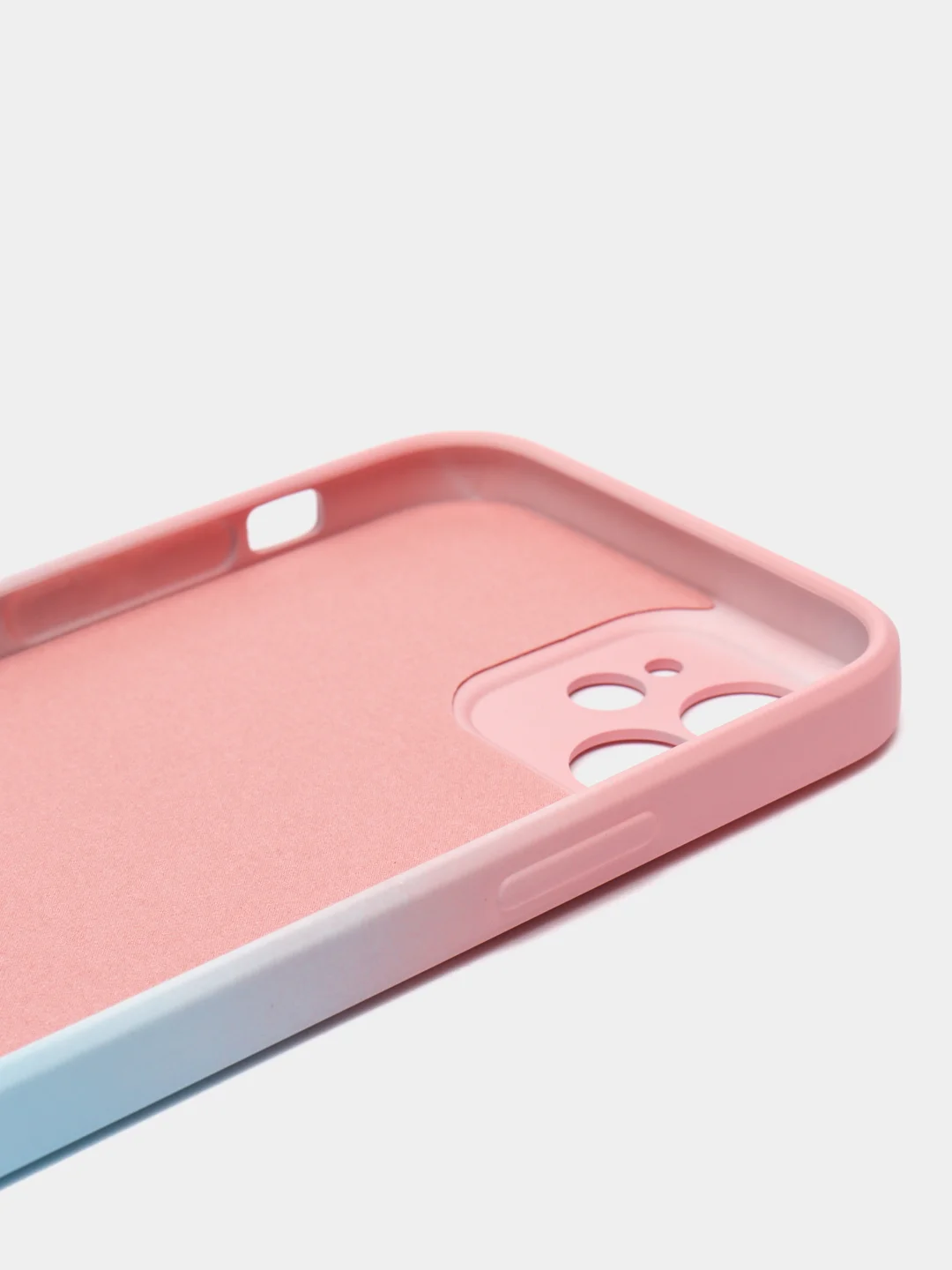 Розовый чехол для iPhone 11 / 12 / 13 Pro Max силиконовый айфон про макс
