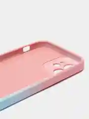 Розовый чехол для iPhone 11 / 12 / 13 Pro Max силиконовый айфон про макс