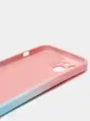 Розовый чехол для iPhone 11 / 12 / 13 Pro Max силиконовый айфон про макс