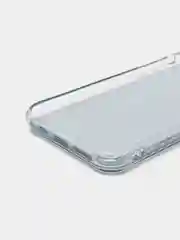 Синий чехол iPhone X / Xs силиконовый переливающийся жидкий с блестками