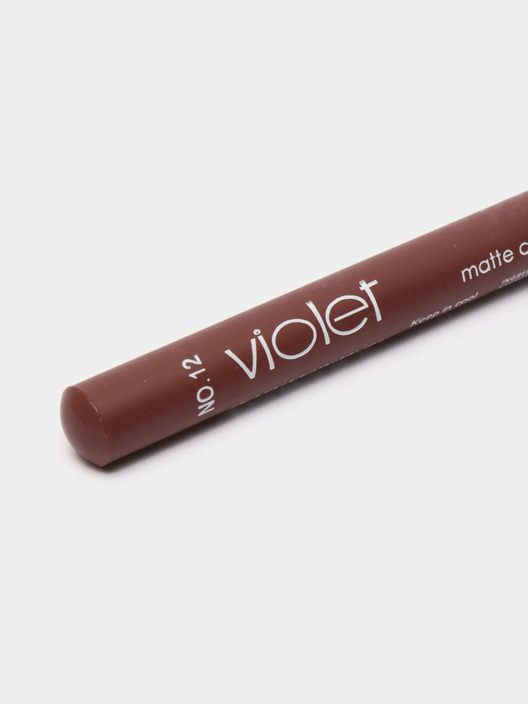 Бирюзовый карандаш-помада Violet для губ, матовый