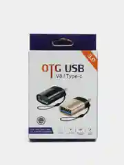 Адаптер-переходник, Type-C вход, USB 3.0, OTG выход