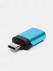 Адаптер-переходник, Type-C вход, USB 3.0, OTG выход
