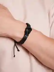 Браслет чёрный мужской
