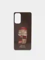 Черный чехол Samsung Galaxy M52, Самсунг Галакси М52 силиконовый с рисунком