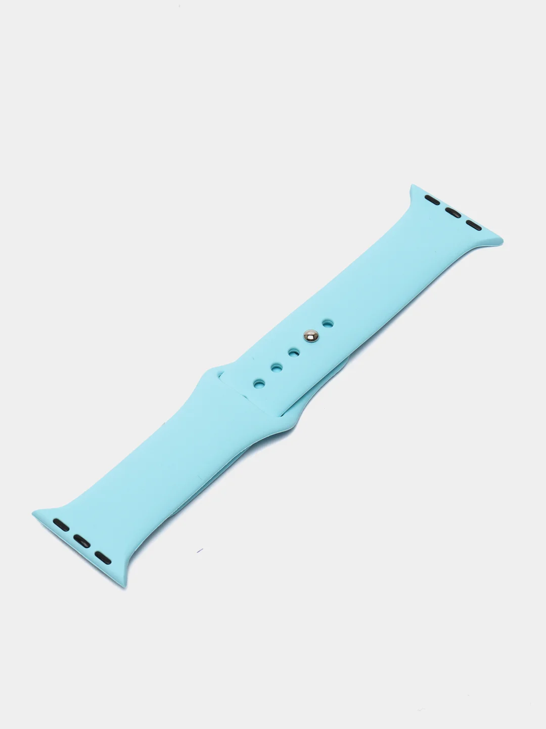 Бирюзовый силиконовый ремешок для смарт часов Apple Watch, силиконовый браслет