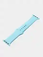 Бирюзовый силиконовый ремешок для смарт часов Apple Watch, силиконовый браслет