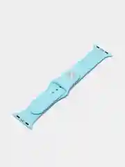Бирюзовый силиконовый ремешок для смарт часов Apple Watch, силиконовый браслет