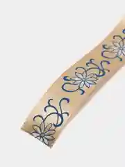 Песочный хаки лента атласная с рисунком 15 мм