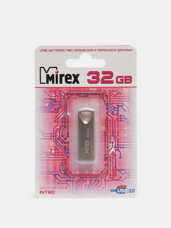 Флешка Mirex Inrto USB 2.0, 3 размера
