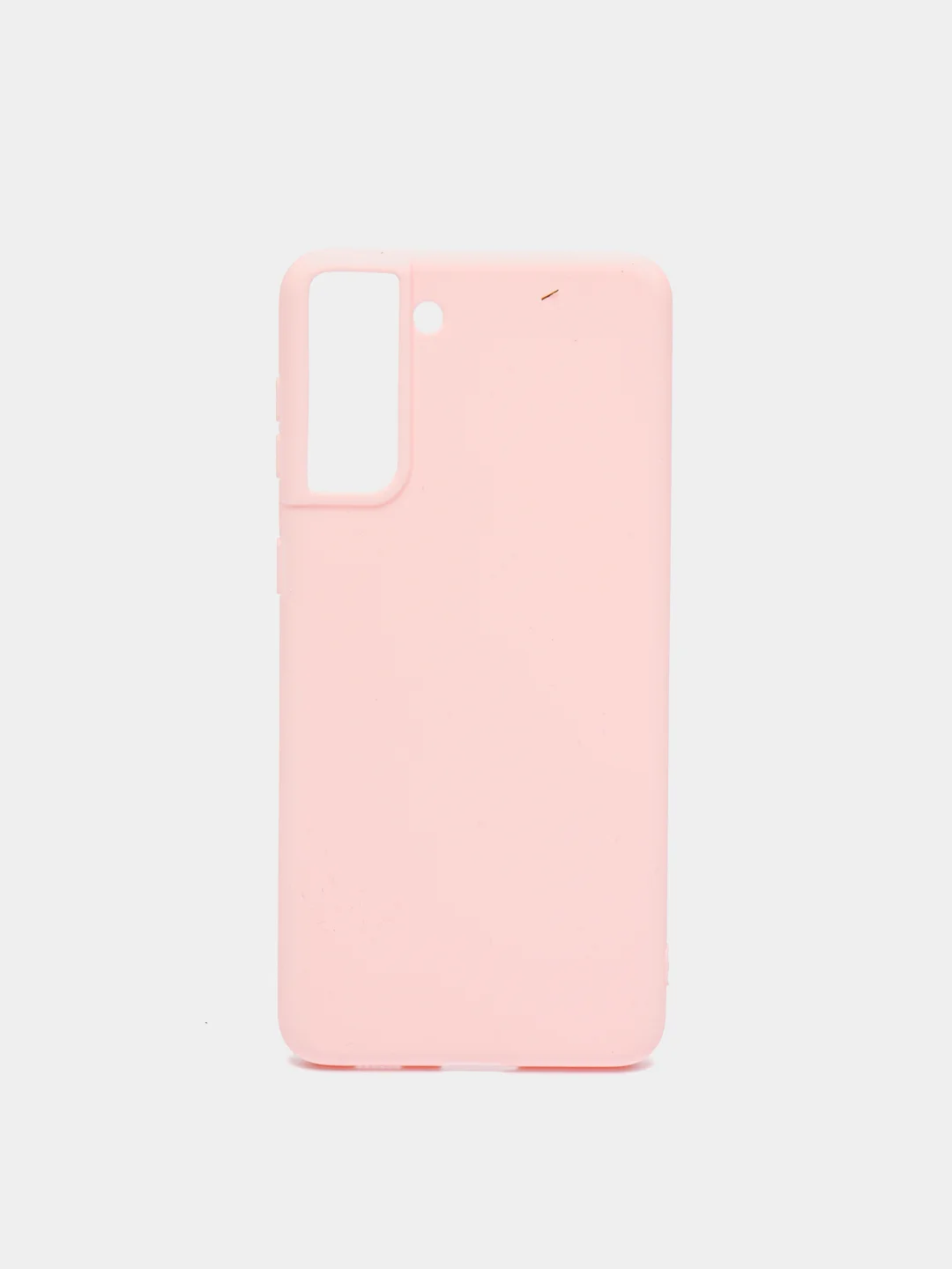 Розовый чехол для Samsung S21 Plus цветной матовый
