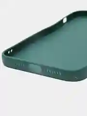 Тёмно-зелёный чехол для iPhone 12 Pro цветной матовый