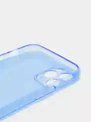 Синий чехол iPhone 11/12/7/7+/X/XR/11PRO MAX /12/12PRO MAX Плотный Цветной глянцевый   1.5mm