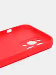Красный чехол для iPhone 12 ProMax цветной матовый