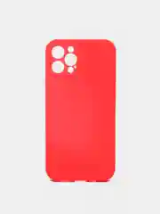 Красный чехол для iPhone 12 Pro цветной матовый
