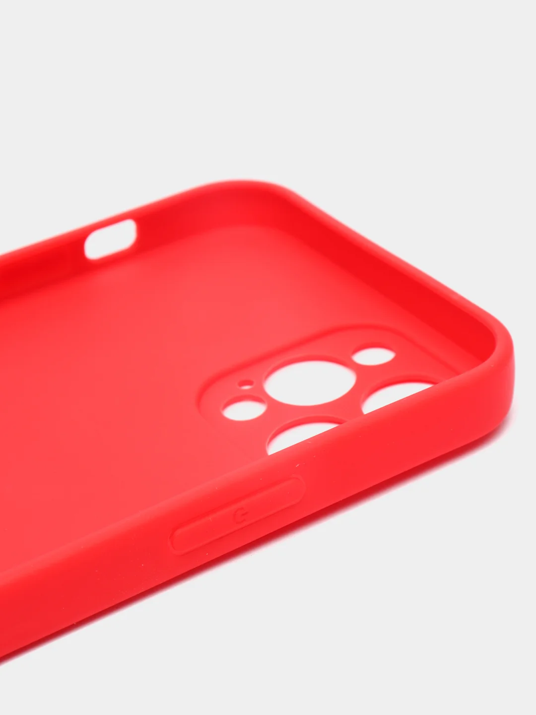 Красный чехол для iPhone 12 Pro цветной матовый