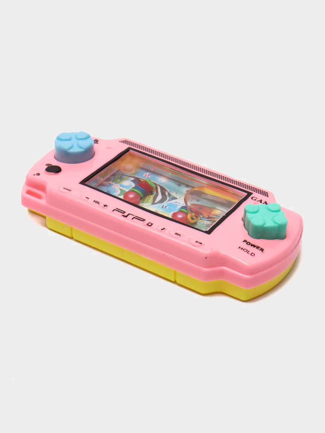 Розовый игра "Забрось колечко"