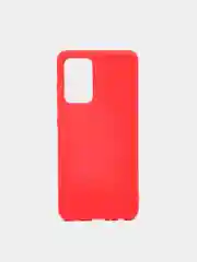 Красный чехол для Samsung A52 (4G) / Samsung A52 (5G) / Samsung A52s цветной матовый